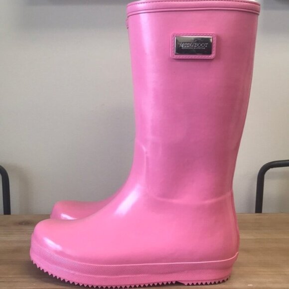 MoovBoot Tall Rubber/Sheepskin Winter Boots - Picture 2 of 7